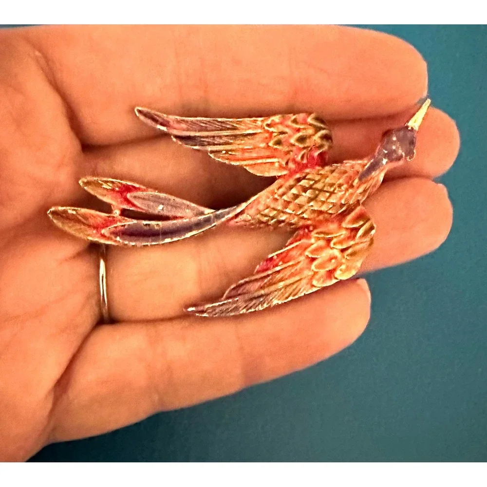 Vintage ART Arthur Pepper Bird Pin